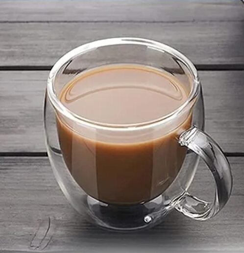 ספל זכוכית דופן כפולה (Double Wall) – נפח 250 מ"ל – תמונה 3