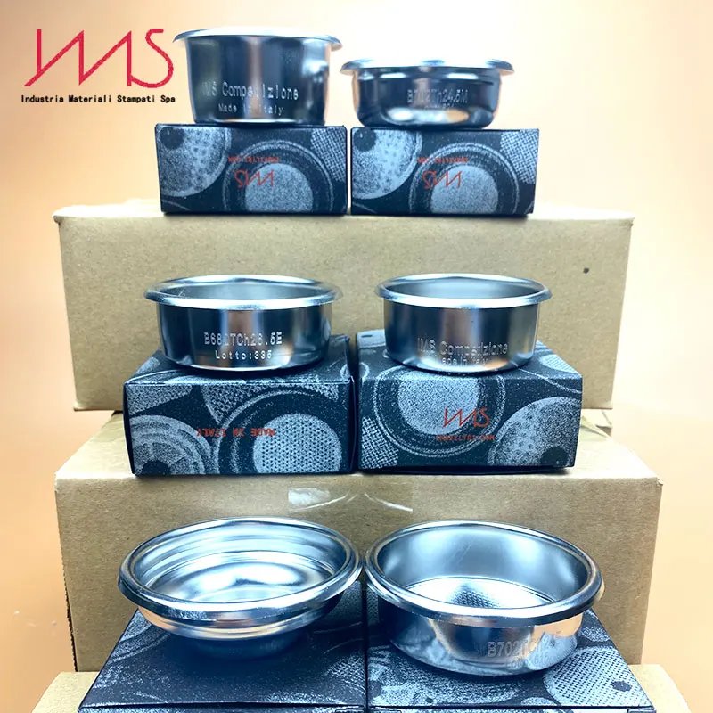 סלסלת פורטפילטר מקצועית IMS Precision - איטליה | 51/54/58 מ"מ | מתאים ל-Delonghi, Breville, Gaggia, Lelit