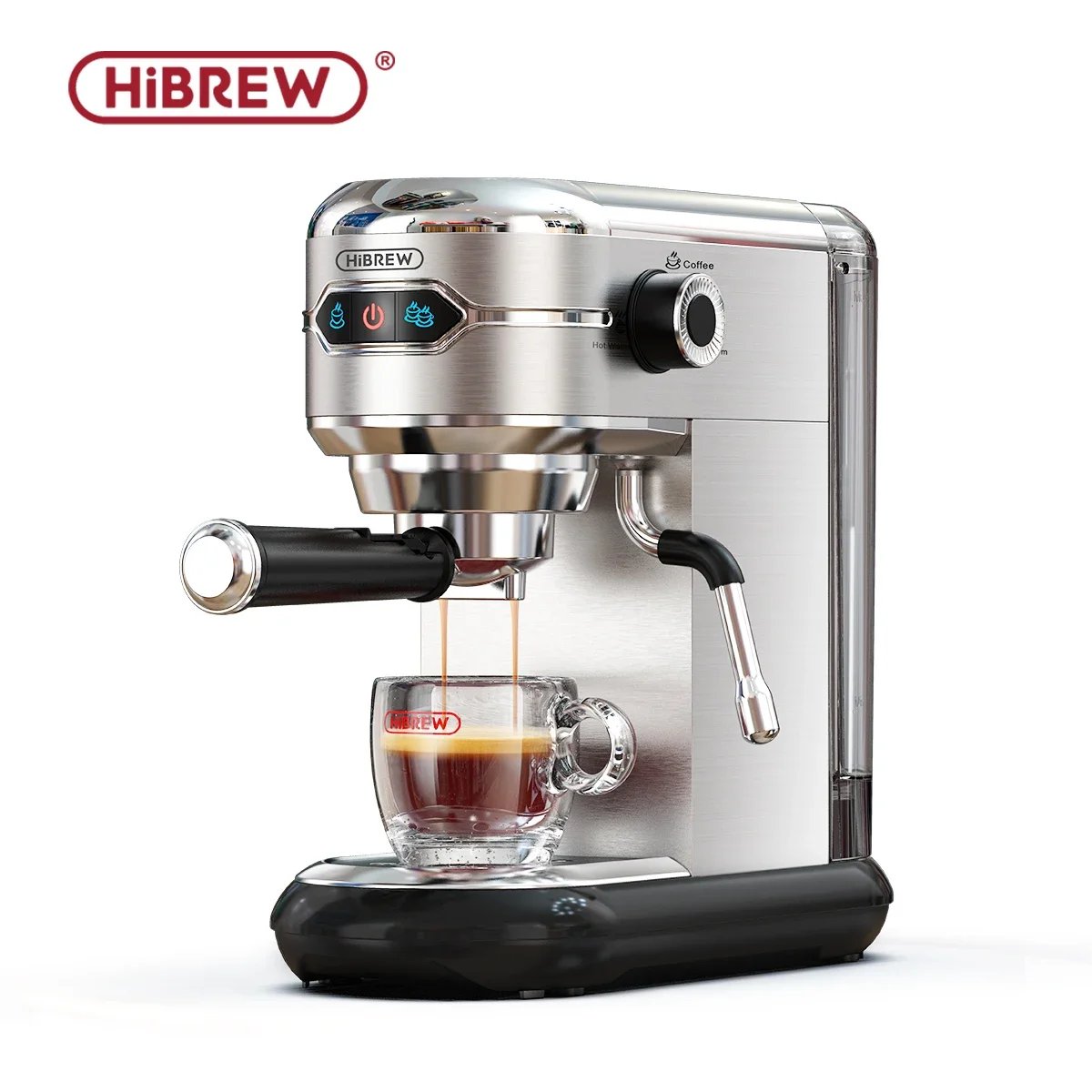 HiBREW H11 – מכונת קפה ביתית לאספרסו וקפוצ’ינו