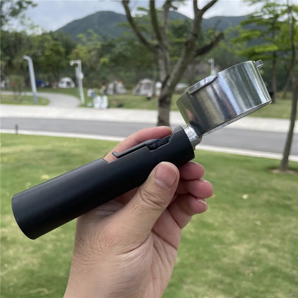 ידית פורטפילטר 51 מ''מ בוטומלס תואמת HiBREW H11 – כולל סלסילות ל-1, 2 או 4 כוסות – תמונה 2