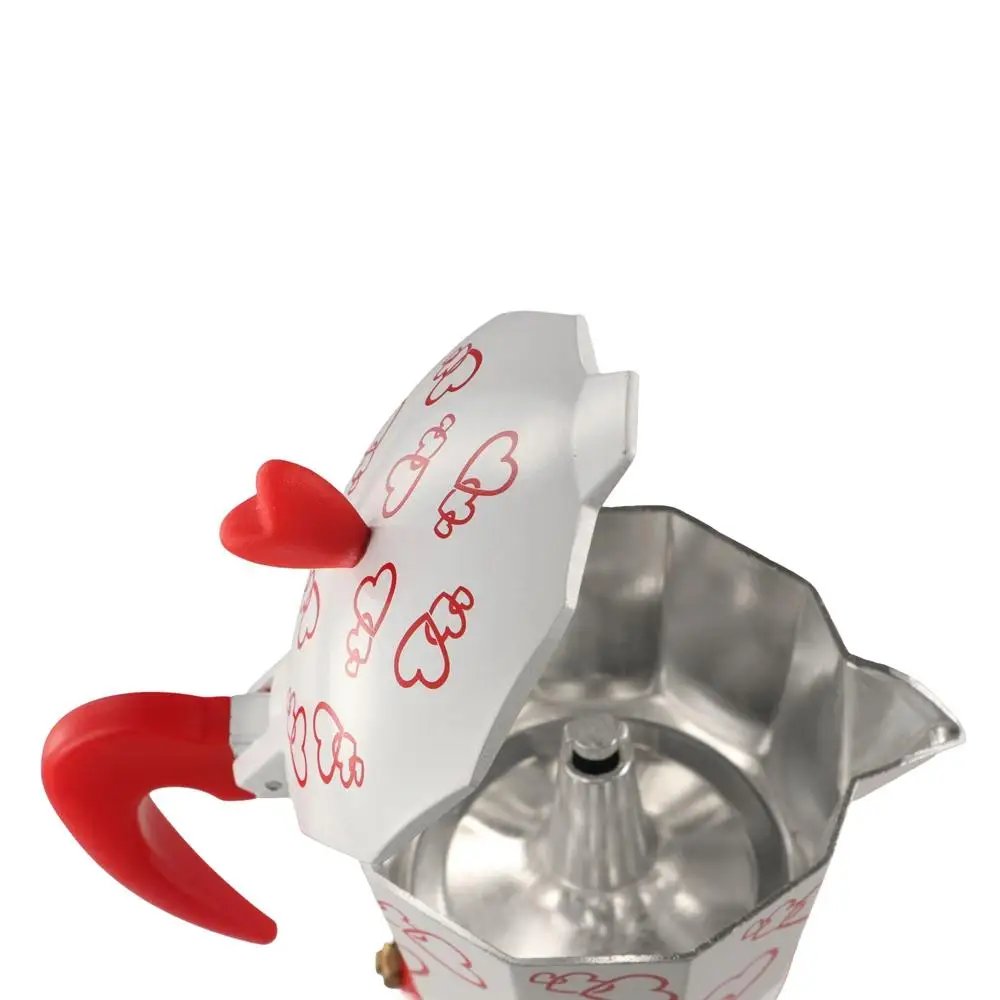 מקינטה איטלקית פרימיום אוקטוגונלית – דגם לב מנירוסטה | 150/300 מ״ל – תמונה 5