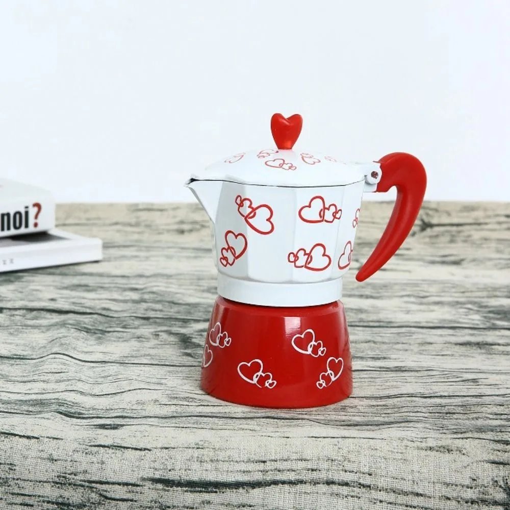 מקינטה איטלקית פרימיום אוקטוגונלית – דגם לב מנירוסטה | 150/300 מ״ל – תמונה 2