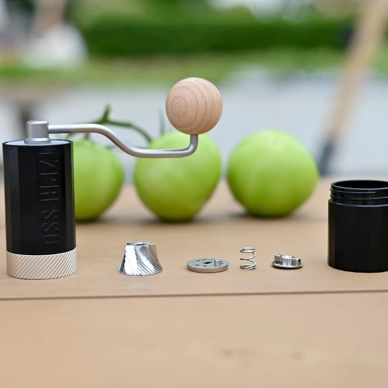 1Zpresso Q Air – מטחנת קפה ידנית קומפקטית לאספרסו וטיולים – תמונה 2